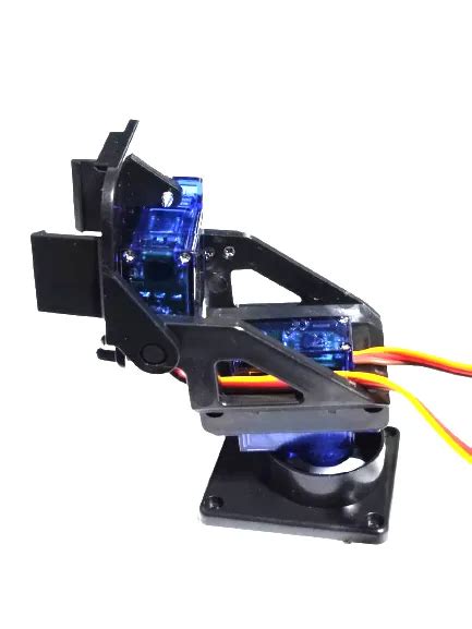 Soporte Para Robot Ptz Compatible Con Servomotor Sg Pan Tilt