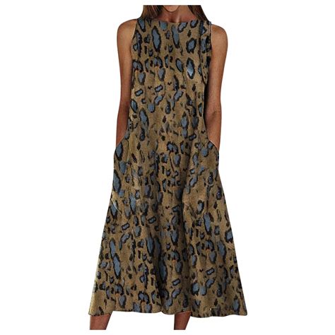 Cobkk Spring Dresses For Women 2024 In Clearance Women Summer Printed