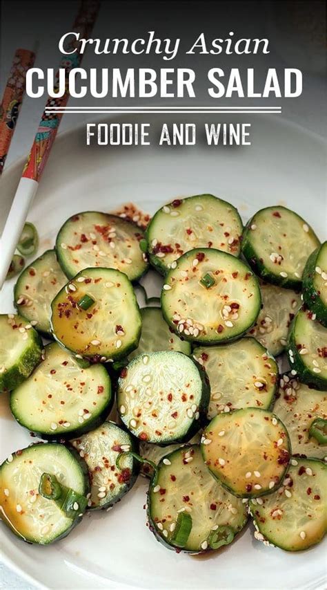 Korean Cucumber Salad (Oi Muchim) - Foodie and Wine