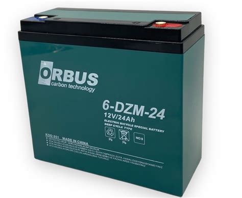 Аккумуляторная батарея ORBUS 6-DZM-24 1224 12V24AH | Вольтмаркет