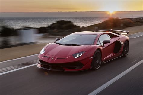 #Lamborghini Lamborghini Aventador SVJ #Car Lamborghini Aventador Red ...