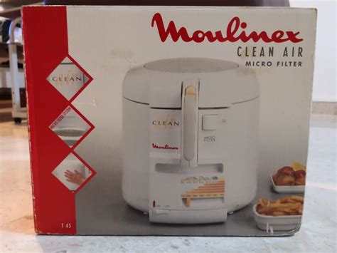 Moulinex Clean Air Deep-fat Fryer, TV & Home Appliances, Kitchen ...