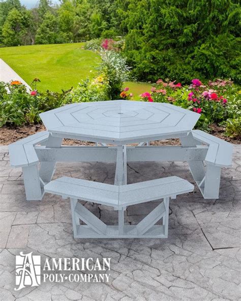 American Poly Octagon Picnic Table - American Poly Company