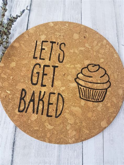 Hot Plate Holder Cork Trivet Funny Kitchen Decor Pot Holder Funny Kitchen Plate Hot Plate