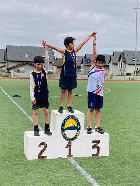 Participación Campeonato de Atletismo por el Colegio Puerto Varas Lycée Claude Gay OSORNO