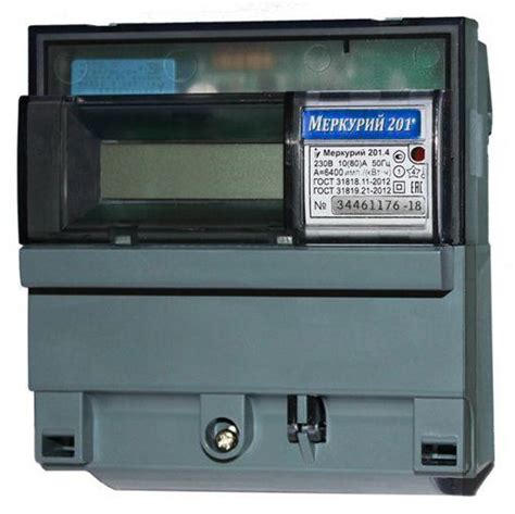 Подключение к счетчику электроэнергии Меркурий 201.2 (4,5,6) датчика ...