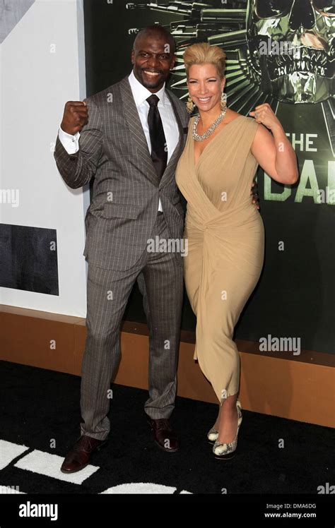Rebecca King Crews Terry Crews Los Angeles Premiere Of Expendables 2