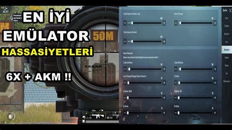 EN İYİ EMÜLATOR HASSASİYET AYARLARI NASIL YAPILIR PUBG MOBİLE YouTube