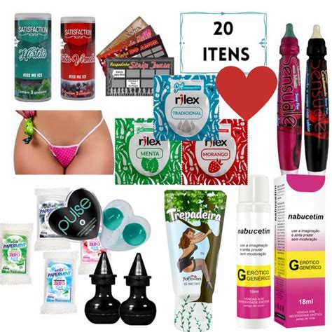 Kit Revenda Sex Shop 20 Itens Use Ou Revenda Lucre Muito Sexyshop Atacado Valentinna Kits De