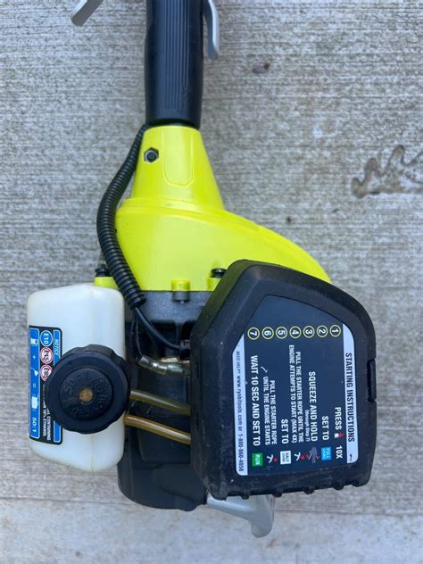 Ryobi 25 Cc 2 Cycle Full Crank Gas Power Head Untested EBay