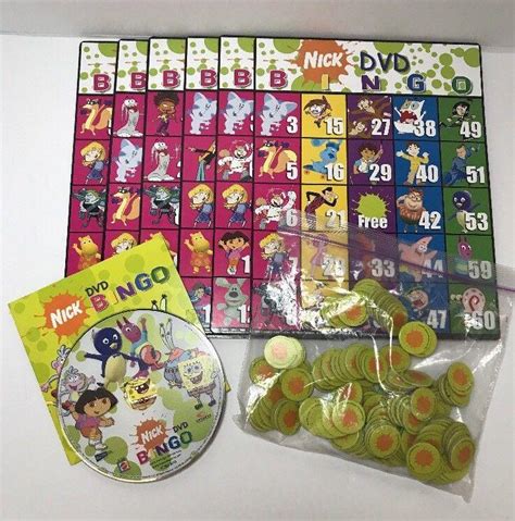 Nickelodeon Dvd Bingo Nickelodeon Dvd Bingo