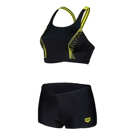 Arena Energy Back Graphic Bikini Black Swiminn