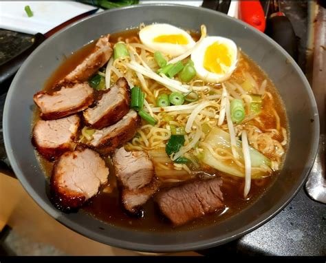 Homemade Char Siu Pork Ramen R Food