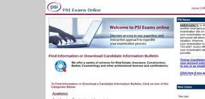 PSI Exams Reviews - 1 Review of Psiexams.com | Sitejabber