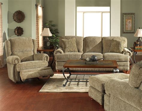 Sand Chenille Fabric Modern Sofa Loveseat Set W Optional Items