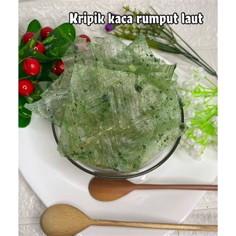 Jual Keripik Kaca Rumput Laut Gr Shopee Indonesia