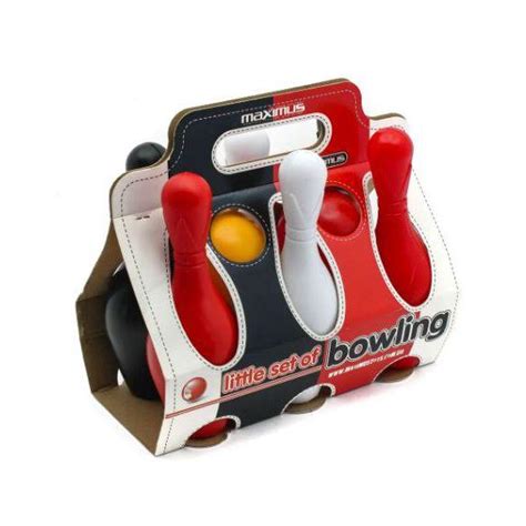 Купить Набор Кегли для боулинга красно-черно-белый, цена 169 ₴ — Prom ...