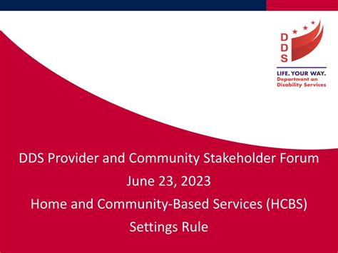 Ppt Understanding The Hcbs Settings Rule For Home And Community Based