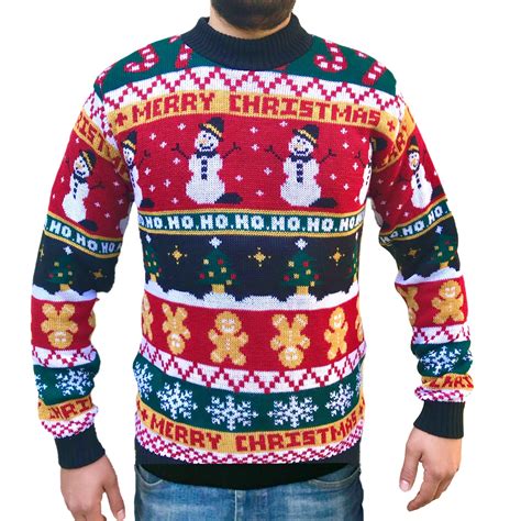 Su Ter Navide O Ugly Sweater Christmas Tejido Navidad X Mas Unisex