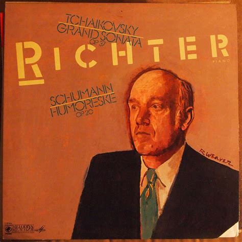 Sviatoslav Richter Tchaikovsky Grand Sonata Op 37 Schumann