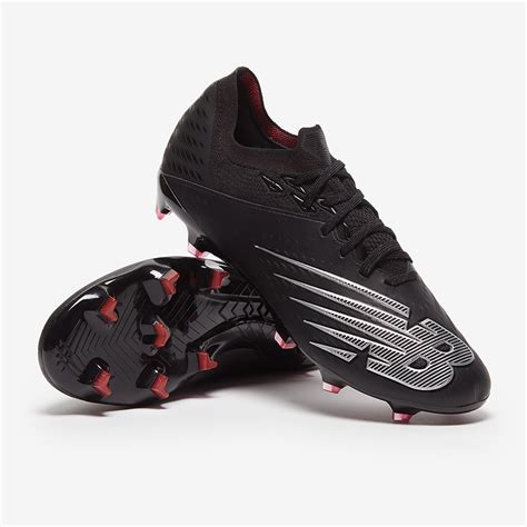 New Balance Furon Pro Piel Fg Negro Rosa Negro Rosa Botas Para