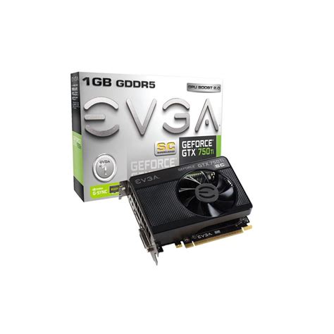 Placa de Vídeo GEFORCE EVGA GTX Performance NVIDIA GTX 750TI, 1GB DDR5 ...