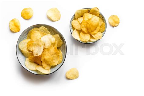 Potato Chips Stock Image Colourbox