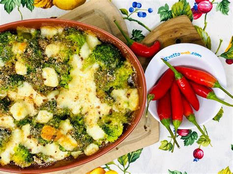 Le Ricette Di StrettoWeb Broccoli Gratinati Al Forno