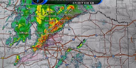 Severe Storms With Hail Moving East Into The Dfw Metroplex • Texas