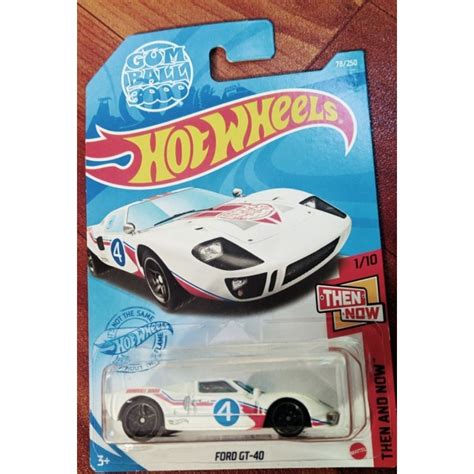 Hot Wheels Gum Ball Edition Ford Gt Mainline Shopee Malaysia