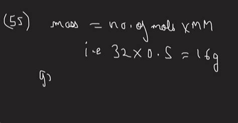 Solved The Number Of Gram Atoms Of Sulphur That Represents Mole Of