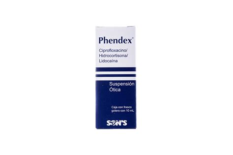 Ciprofloxacino Hidrocortisona Lidocaina Suspension Otica 10 Ml 1