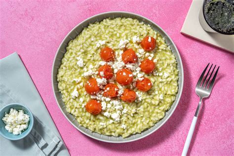 Oven Baked Pesto Risotto Recipe Hellofresh