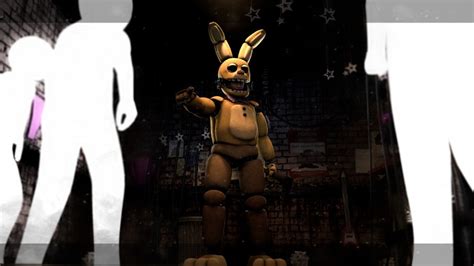 Создать мем "олд голден бонни, спринг бонни оригинал, спринг бонни ...