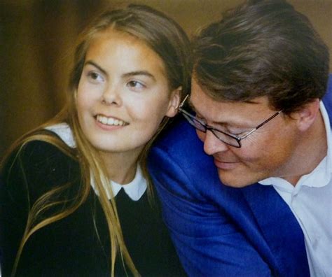 Countess Eloise Of Orange Nassau With Her Father Prince Constantijn Of