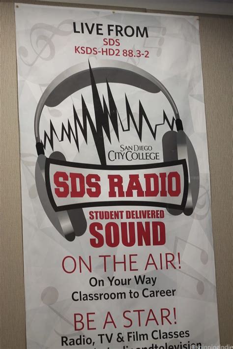 Radio Station Visit 161 Sds Radio At San Diego City College Radio