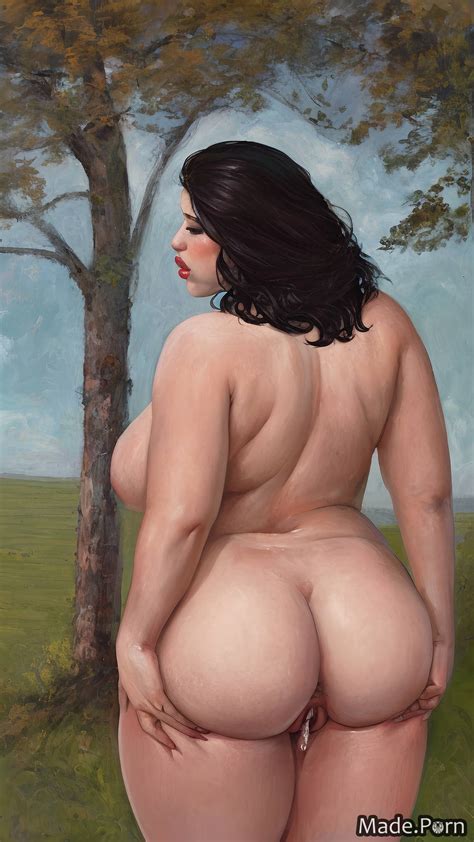 Porn Image Of Ssbbw Spreading Pussy Lips Thick 30 Chubby Full Shot From Behind Created By AI