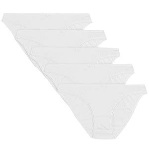 M S Collection Cotton Rich Bikini Briefs Size White Ocado
