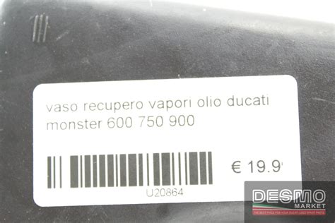 Vaso Recupero Vapori Olio Ducati Monster Desmo Market