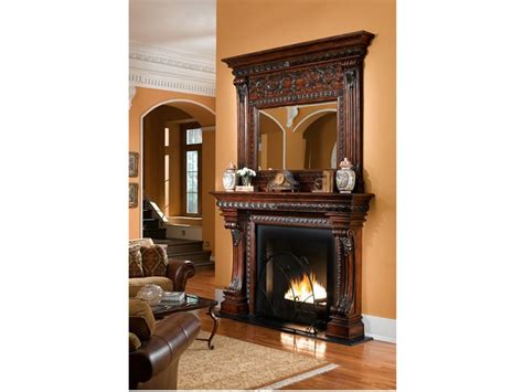 Порталы каминов из дерева (88 фото) » НА ДАЧЕ ФОТО