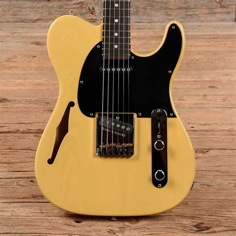 G L ASAT Classic Thinline Butterscotch Blonde 2002 Reverb