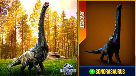 Unlock Sonorasaurus Tournament Jurassic World The Game Youtube