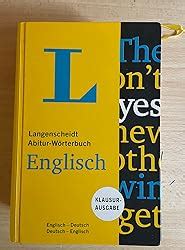 Langenscheidt Abitur Wörterbuch Englisch Buch und App Klausurausgabe