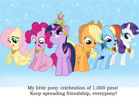 1,000 Pictures of MLP, Celebration! I now have 1,000 pins of mlp! | My