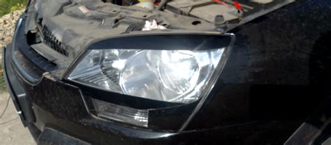 Немного обновил старушку. Полировка фар и птф. — Opel Antara, 2,4 л ...