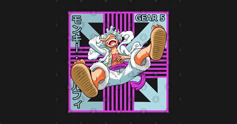 Gear 5 Luffy Laughing - Gear 5 - T-Shirt | TeePublic