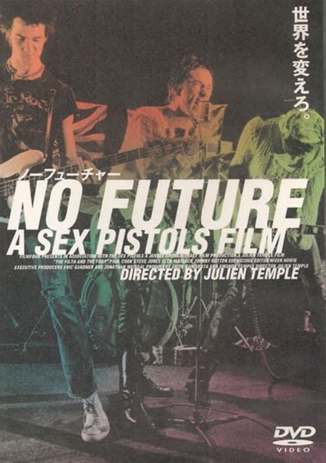 Sex Pistols No Future A Sex Pistols Film Japanese DVD