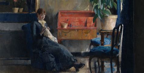 Blått interiør (1883) – Document