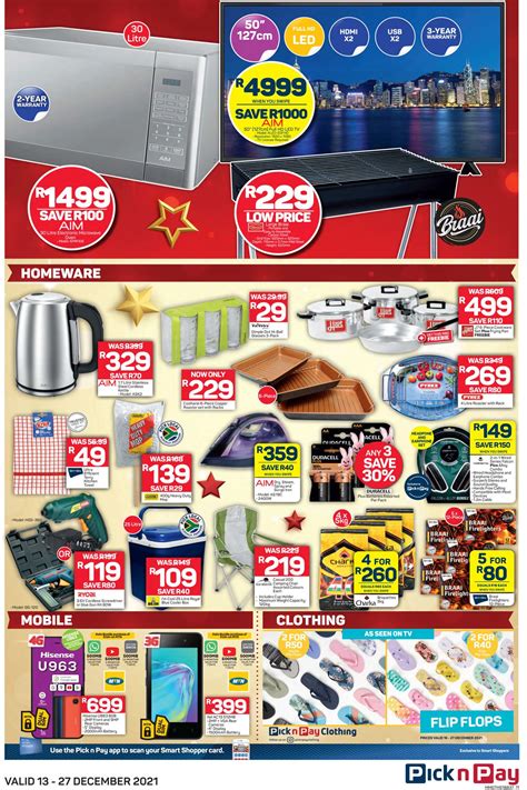 Pick N Pay Xmas Christmas Holidays Current Catalogue