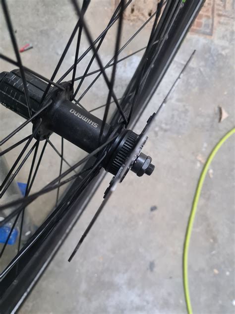 Shimano FH-TX505. QR. Centerlock - Bremsscheiben Montage | MTB-News.de ...